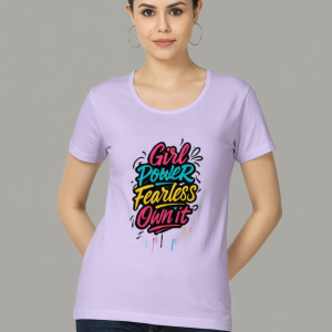 Girl Power Women's Classic T-Shirt - Lavender