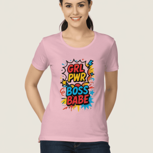 Girl PWR BOSS BABE Women's Classic T-Shirt