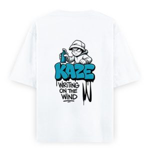 KAZE Men's Oversized Classic T-Shirt - White