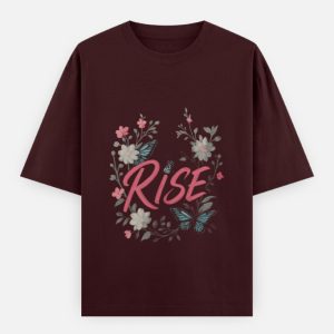 Rise Women's Oversized Classic T-Shirt - Navy Blue