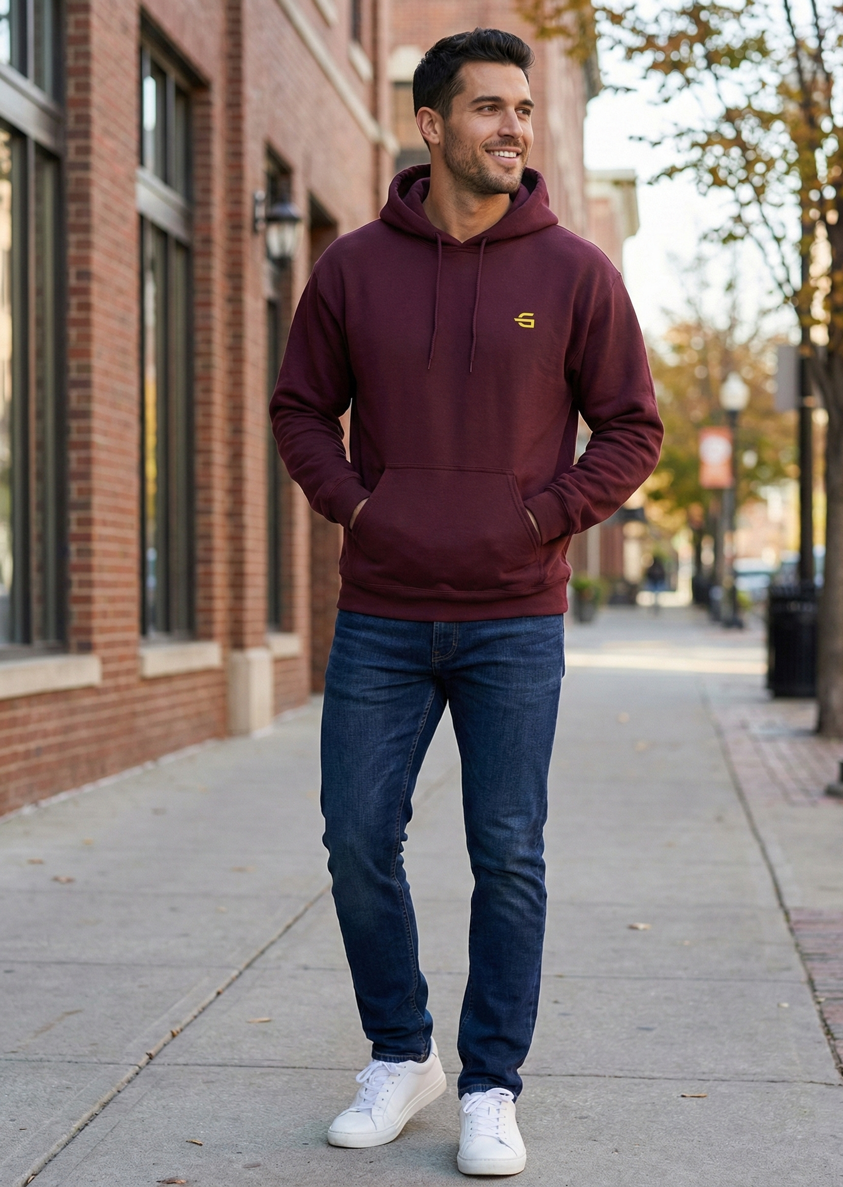 Gravster Men's Hoodie - Image 2