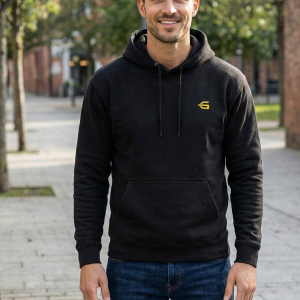 Gravster Men's Hoodie - Black