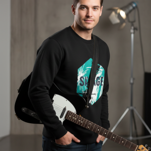 SAVAGE Men's Sweatshirt - Black