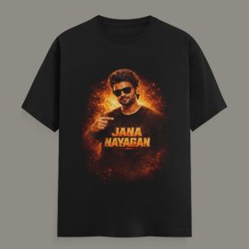 Jana Nayagan  Classic Crew T-Shirt - Black