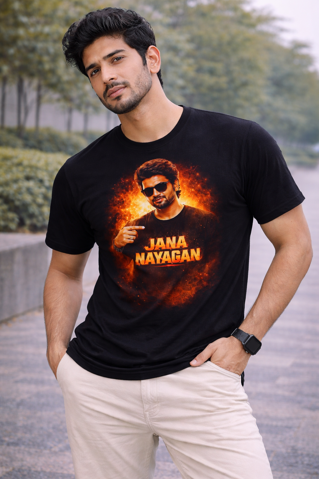 Jana Nayagan Classic Crew T-Shirt